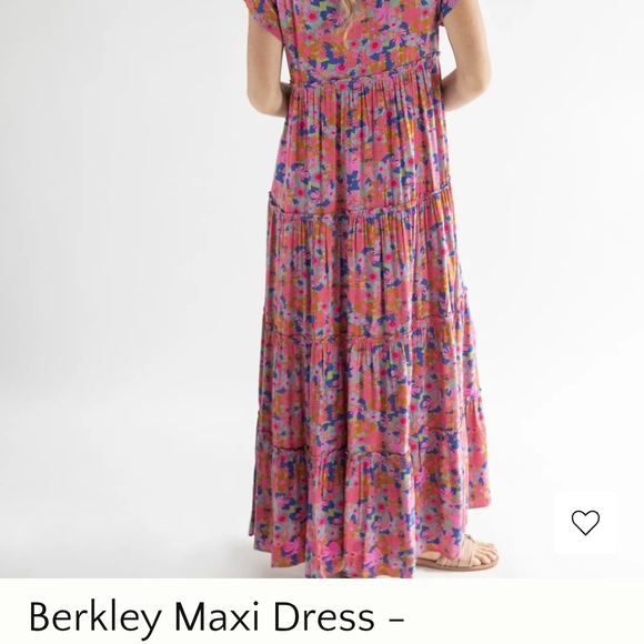 NATURAL LIFE Vibrant Floral Maxi Dress - Picture 2 of 3